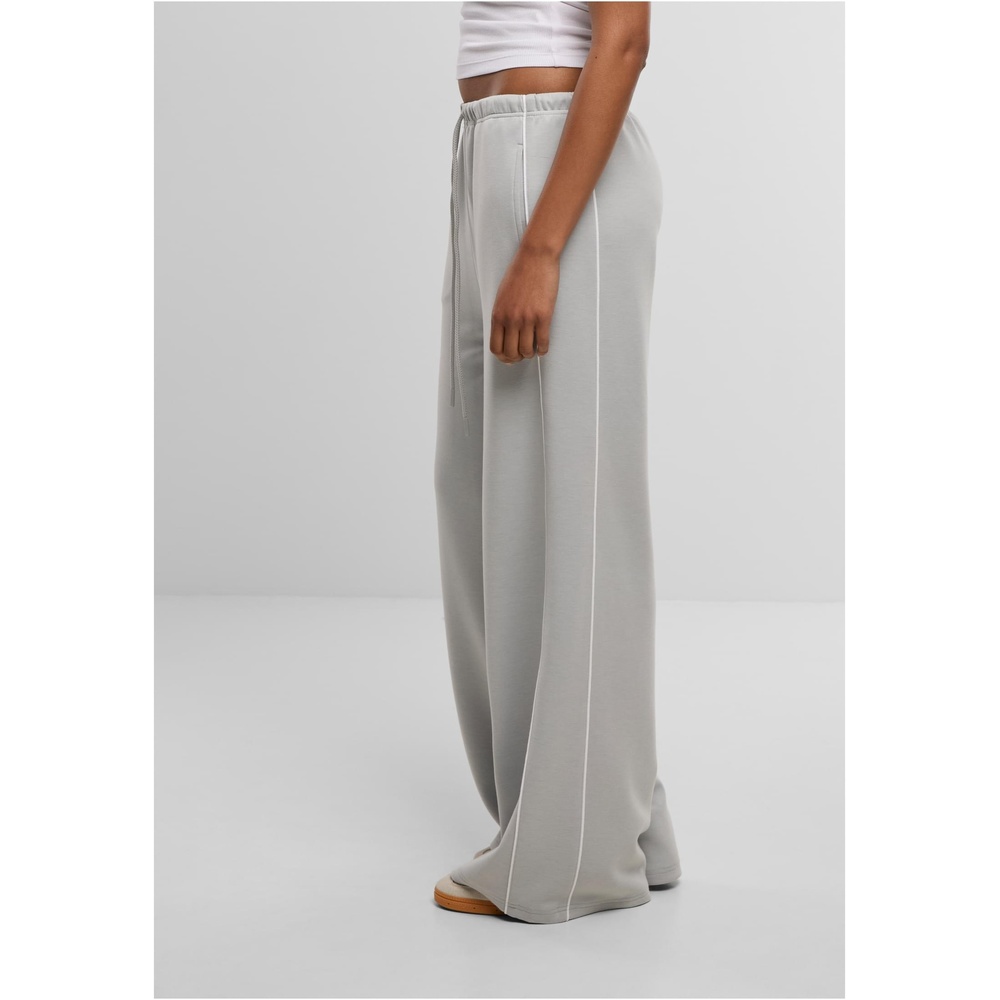Urban Classics - Wide Leg Scuba Track pants - Grey
